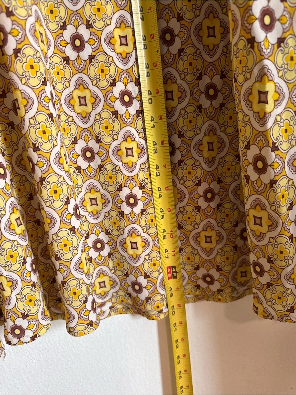 Yellow Floral Print V-Neck Maxi Dress